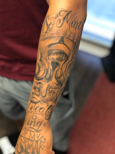 Explore shadow tattoo ideas, creative tattoo ideas in Belmont, available at The Body Art Gallery