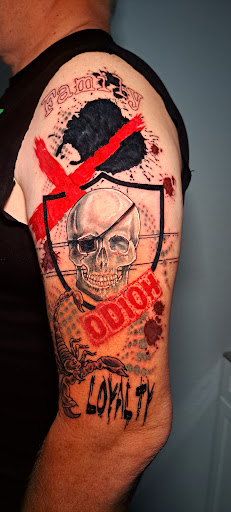 Explore grandparents tattoos ideas, creative tattoo ideas in Glendale, available at Black Raven Tattoo