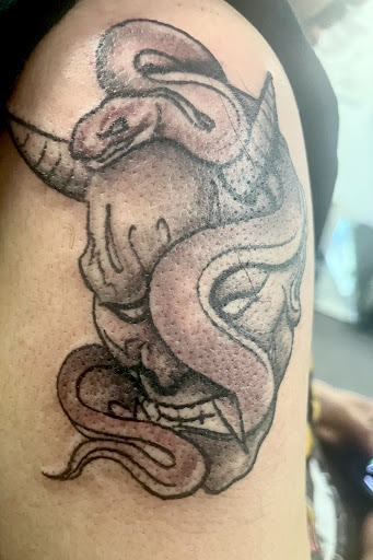 Find red indian tattoo ideas for your next unique tattoo in San Antonio at Its Live Through This Tattoos, Supplies, & Piercings