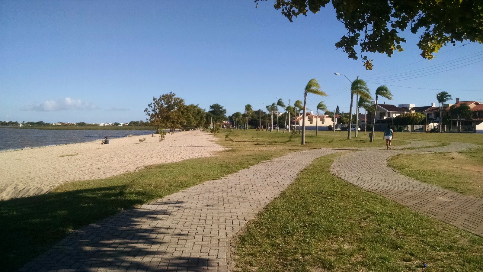 Foto von Praia da Barrinha mit lange, gerade küste
