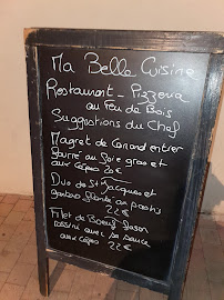 Carte du Restaurant Ma Belle Cuisine à Avignon