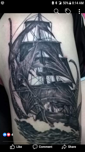 Explore skull sleeve tattoo ideas, creative tattoo ideas in York, available at Westside Ink
