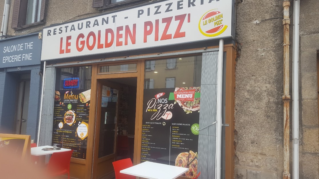 Le golden pizz à Limoges