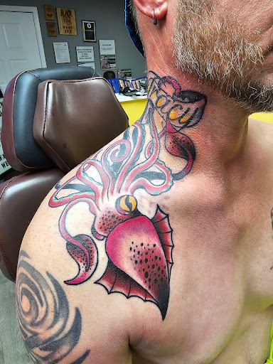 Explore small compass tattoo ideas, creative tattoo ideas in Lafayette, available at Soldier Mikes Tattoos & Piercings