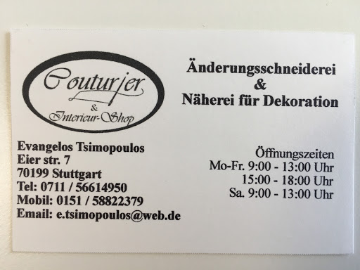 Änderungsschneiderei Couturier