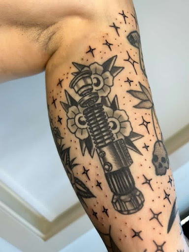 Explore fear tattoo ideas, creative tattoo ideas in Corvallis, available at Rising Tides