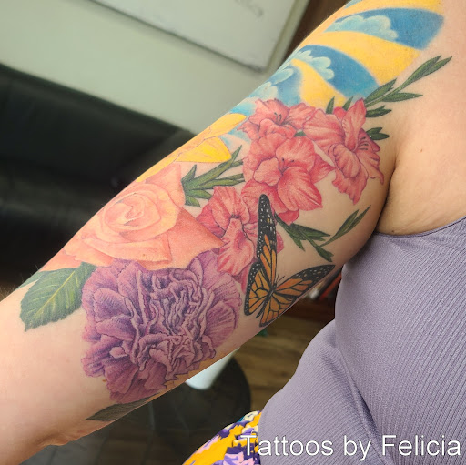 Explore toxic tattoo ideas, creative tattoo ideas in Fort Myers, available at Tiger Lotus Tattoo and Piercing