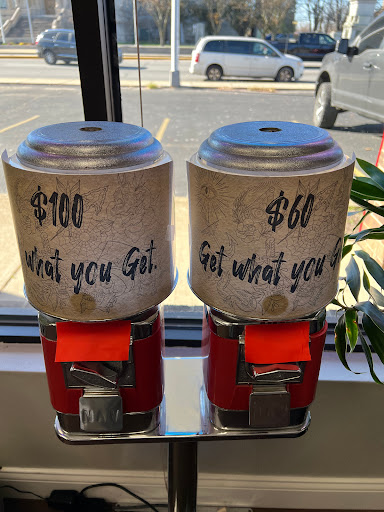 Explore thigh tattoo idea, creative tattoo ideas in Terre Haute, available at Timeless Tattoo LLC