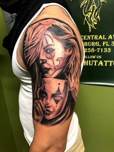 Explore 2 by 2 tattoo ideas, creative tattoo ideas in Saint Petersburg, available at Cthulhu Tattoo & Body Piercing