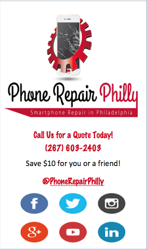 Mobile Phone Repair Shop «Phone Repair Philly», reviews and photos, 935 Spring Garden St, Philadelphia, PA 19123, USA