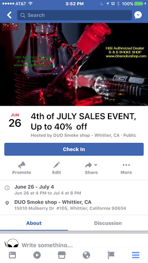 Tobacco Shop «DUO Smoke Shop», reviews and photos, 15010 Mulberry Dr #105, Whittier, CA 90604, USA