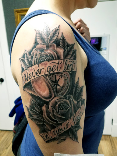 Explore cool family tattoo ideas, creative tattoo ideas in Sheridan, available at Beard N Lady Tattoo