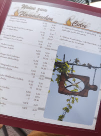 Flammerie Calmbach à Bad Wildbad menu