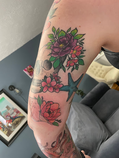 Explore aloha tattoo ideas, creative tattoo ideas in Leesburg, available at 1757 Ink