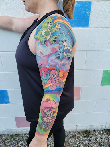 Explore face tattoo ideas for females, creative tattoo ideas in Clinton, available at Heartland Tattoo Company