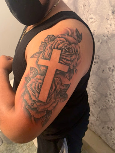 Explore cannabis tattoo ideas, creative tattoo ideas in Coachella, available at Ink Devotion Tattoo & Body Piercings