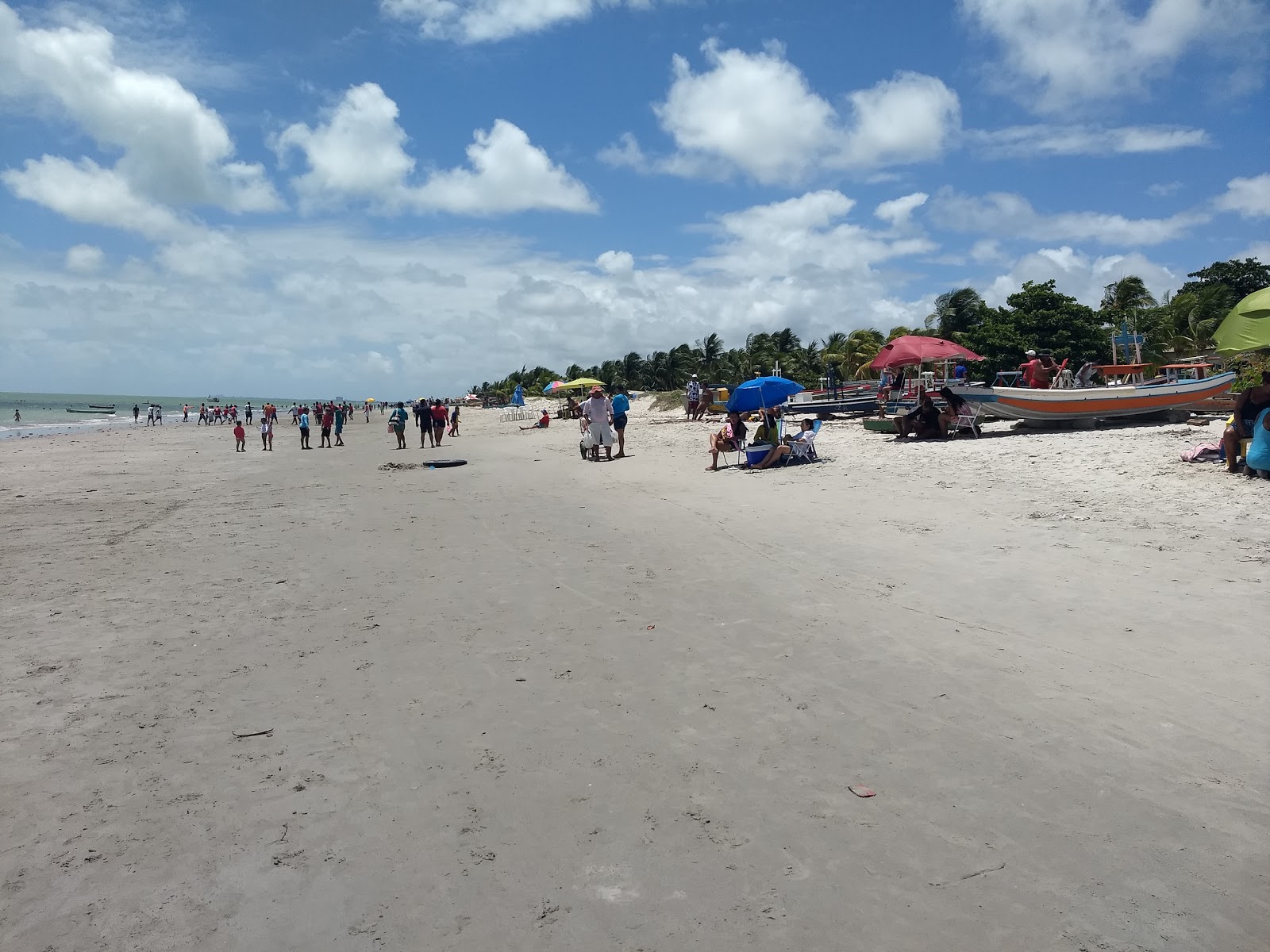 Zdjęcie Pilar Beach z powierzchnią beżowy piasek