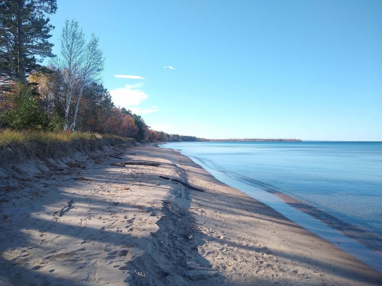 Foto van Lake Superior Beach wilde omgeving