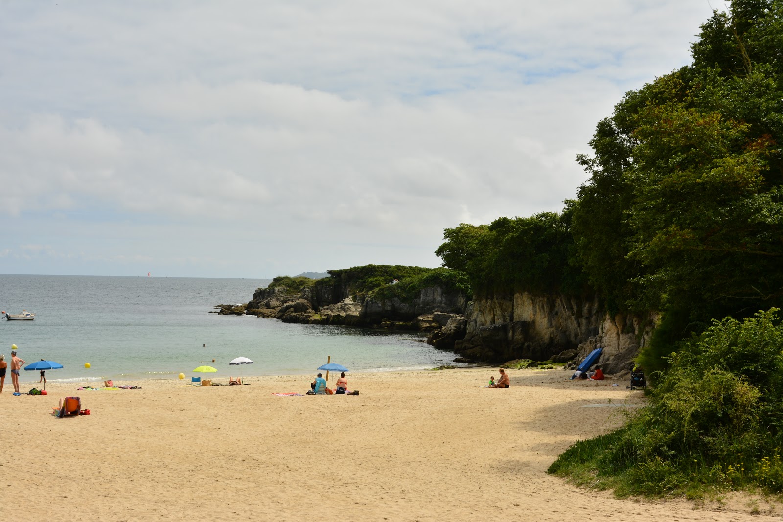 Foto di Plage du Perello e il suo bellissimo paesaggio
