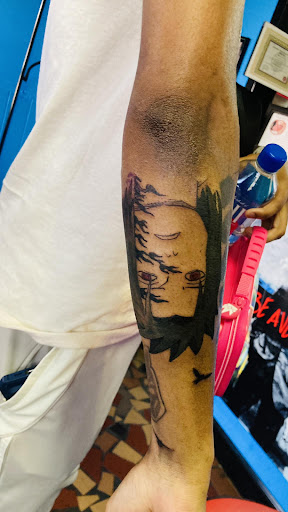 Explore stick n poke tattoo ideas, creative tattoo ideas in Jonesboro, available at Immortal Ink