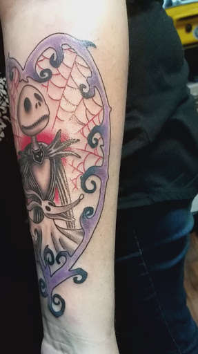 Explore background shading tattoo ideas, creative tattoo ideas in Reno, available at Evolution Tattoo