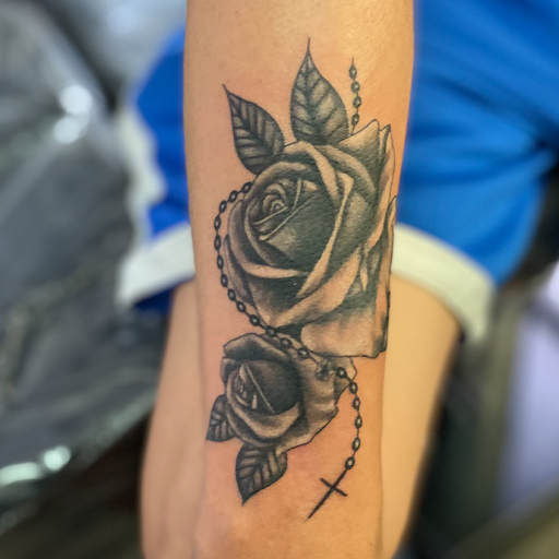 Explore black white tattoo ideas, creative tattoo ideas in Oxnard, available at SoCal Ink Shop