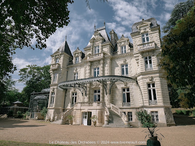 Chateau des Orchidées en Val de Loire à Saumur