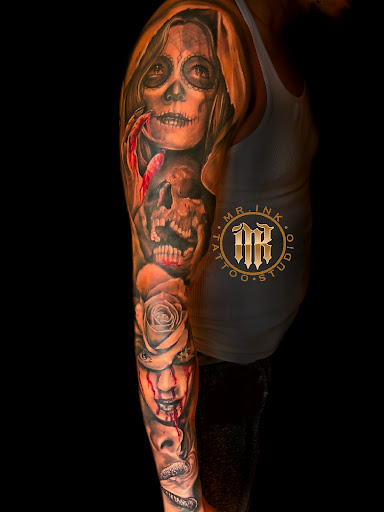 Explore neck word tattoo ideas, creative tattoo ideas in Pine Brook, available at Mr Ink Tattoo Studio