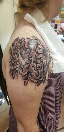 Explore viking ship tattoo ideas, creative tattoo ideas in Hayesville, available at Studio 1891 Ink & Art