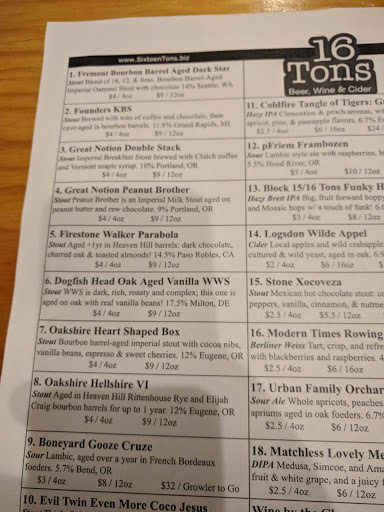 Beer Store «16 Tons Beer & Wine», reviews and photos, 265 E 13th Ave, Eugene, OR 97401, USA