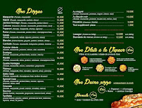 Menu du Aquí pizza (la mejor pizzería de Lourdes) à Lourdes