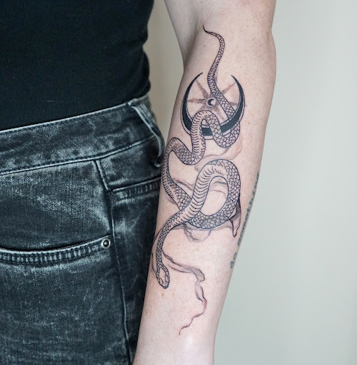 Find fake tattoos idea for your next unique tattoo in Grand Rapids at Sparrows Nest Tattoo Studio