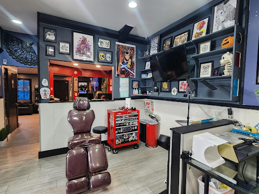 Explore queen tattoo ideas, creative tattoo ideas in Chesapeake, available at Temple Tattoo and Body Piercing Studio