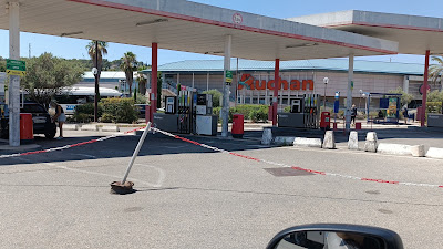 Station service Auchan à Grasse