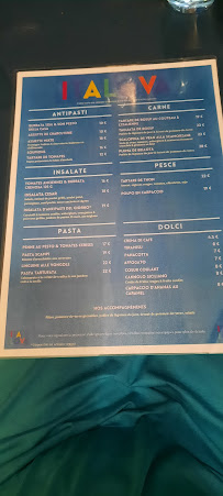 Restaurant italien ITALOVA à Marseille - menu / carte