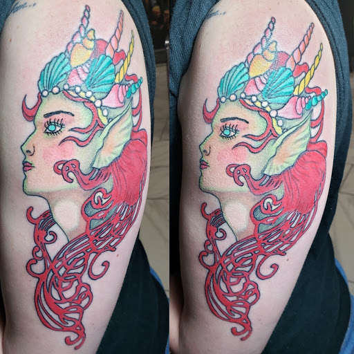 Explore tattoo ideas on lower stomach, creative tattoo ideas in Northampton, available at Inkglorious Custom Tattoo Studio