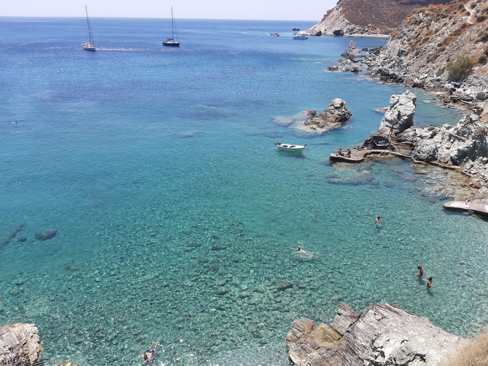 Foto av Galifos beach beläget i naturområde