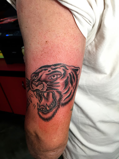 Explore nautical sleeve tattoo ideas, creative tattoo ideas in Reno, available at Aces Tattoo