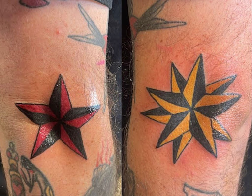 Explore lace tattoo ideas, creative tattoo ideas in Houston, available at 333 Tattoo Studio HTX