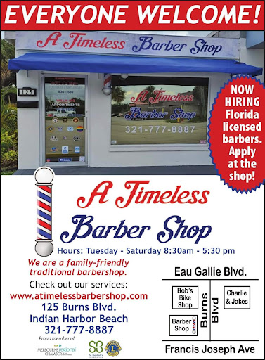 Barber Shop «Quintero Barber Shop», reviews and photos, 125 Burns Blvd, Indian Harbour Beach, FL 32937, USA