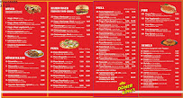 Menu du DÖNER KINGS à Sonneberg