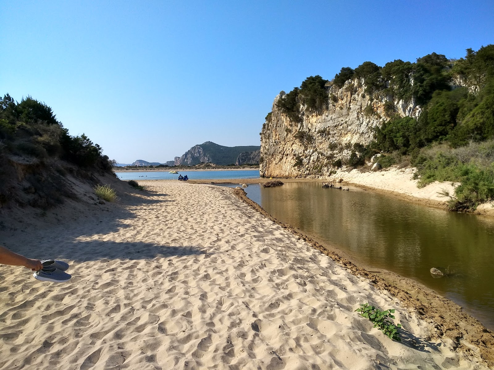 Photo of Voidokilia beach - popular place among relax connoisseurs