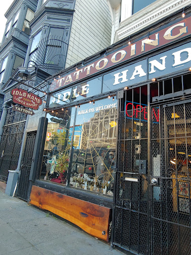 Idle Hand Tattoo, 575 Haight St, San Francisco, CA 94117, USA, 