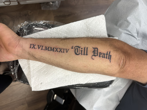 Explore hunting tattoo ideas for men, creative tattoo ideas in Egg Harbor Township, available at Mr. Blue Sky Tattoo