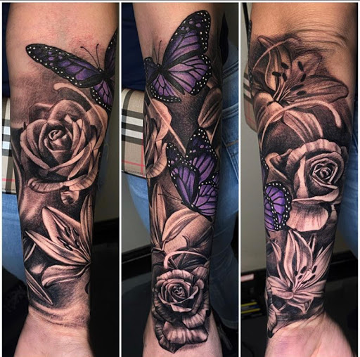 Explore sims tattoo ideas, creative tattoo ideas in Odessa, available at Black Cat Tattoo Company