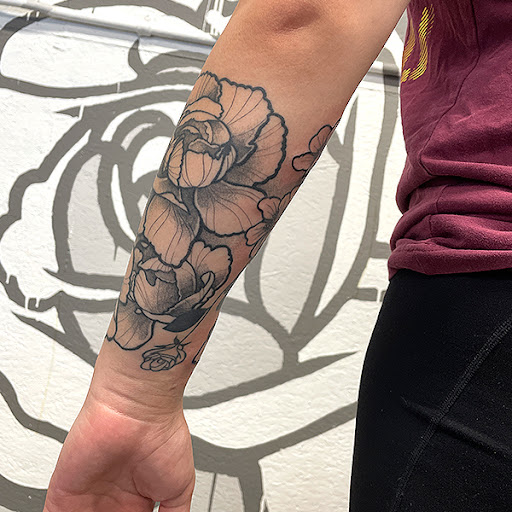 Explore trafalgar law tattoo ideas, creative tattoo ideas in Zumbrota, available at Art by Sinclair Tattoo Artist At Dry Bones Ink