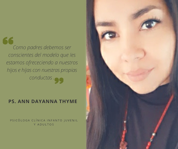 Comentarios y opiniones de Psicóloga Ann Thyme Caballero