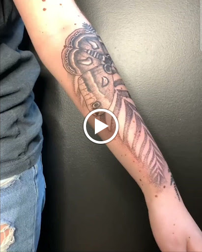 Explore grandmother tattoo ideas, creative tattoo ideas in Fort Oglethorpe, available at The Helm Tattoo & Piercing