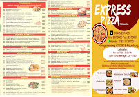 Menu / carte de Express Pizza à Naumburg