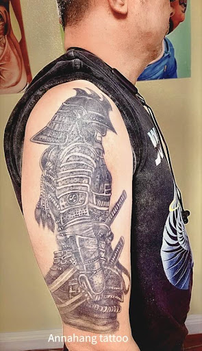 Explore tattoo ideas for grandkids names, creative tattoo ideas in Garden Grove, available at Anna Hang Tattoo